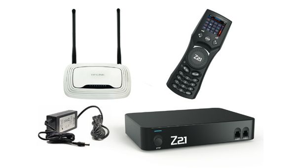 Hovedbilde Roco - Z21 Profi Digitalsett med Z21 WLANMAUS newGen