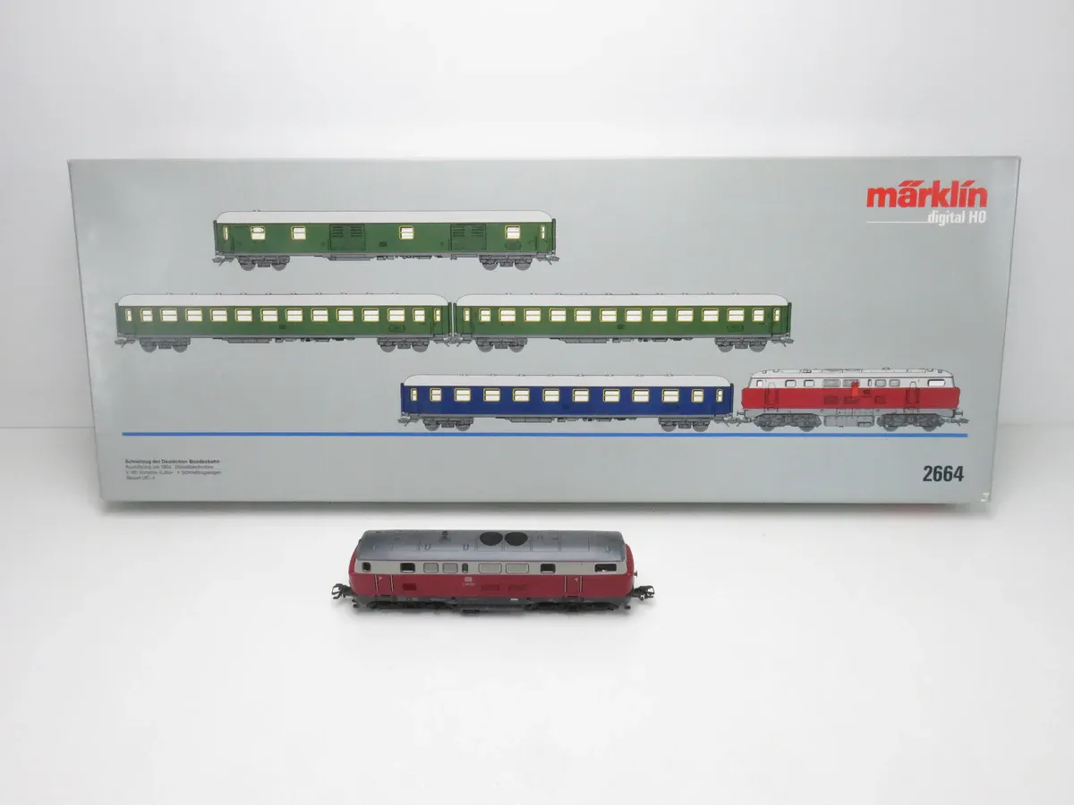 Bruktkroken - Märklin 2664 togsett, AC digital