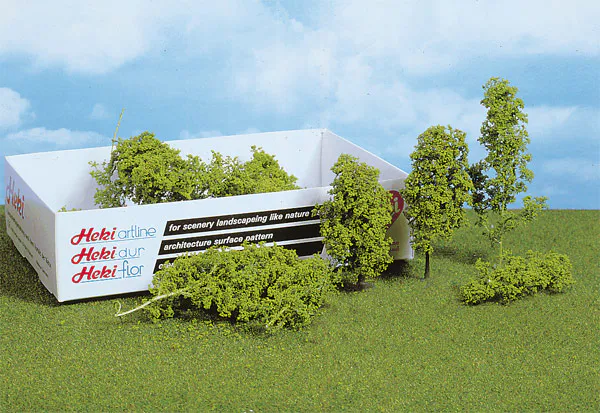 Hovedbilde Heki - Løvtrær og busker, lys grønn