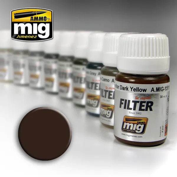 Hovedbilde MIG - Filter, Brown for Dark Yellow