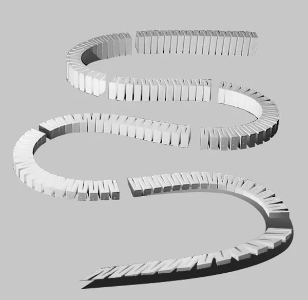 Hovedbilde Woodland - Stigningssett, 2%