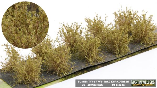 Hovedbilde Martin Welberg - Busker type A, Khaki Green