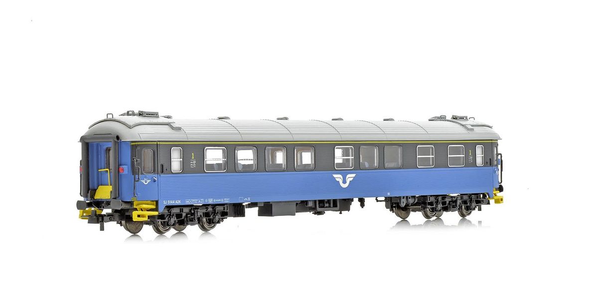NMJ Topline SJ A2.5144 1 Kl. Personvogn, blå/sort design V.2