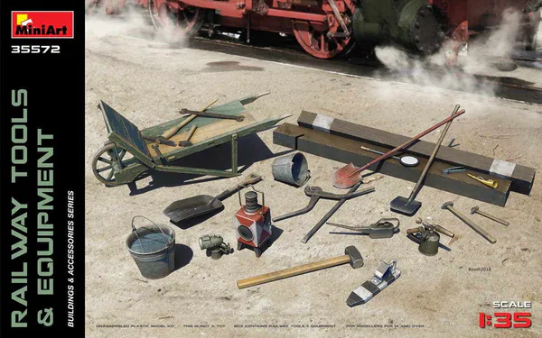 Hovedbilde MiniArt - 1/35 Railway Tools & Equipment