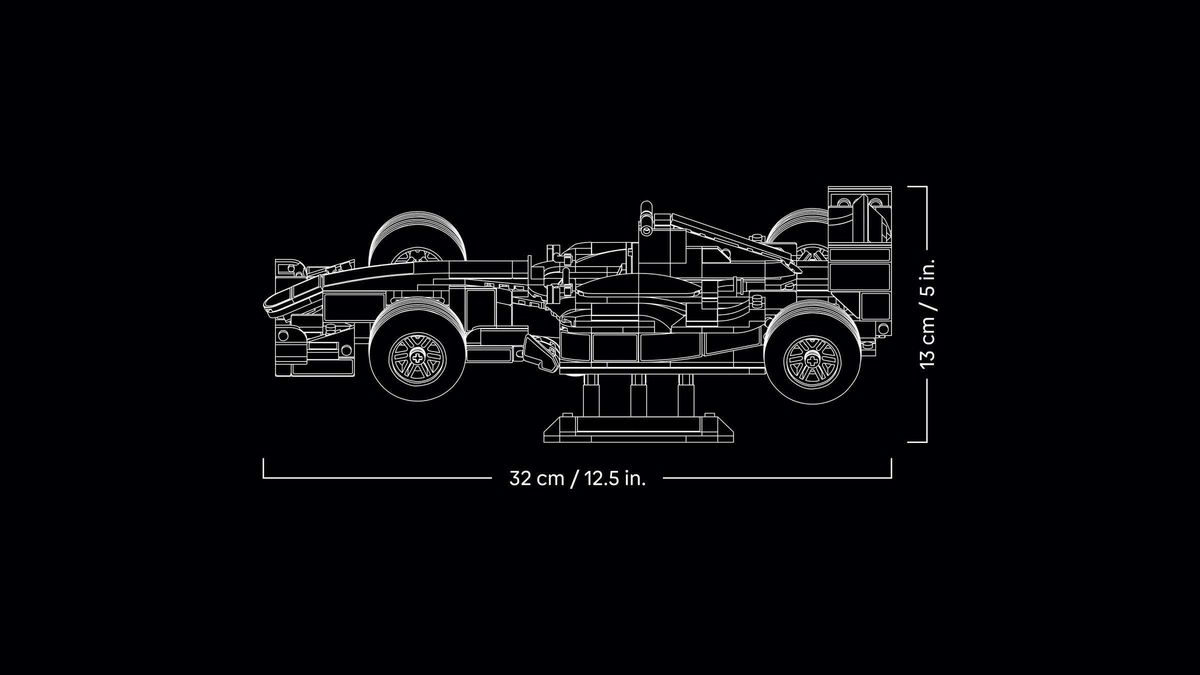 LEGO 11375 - Icons, Ferrari F2004 og Michael Schumacher