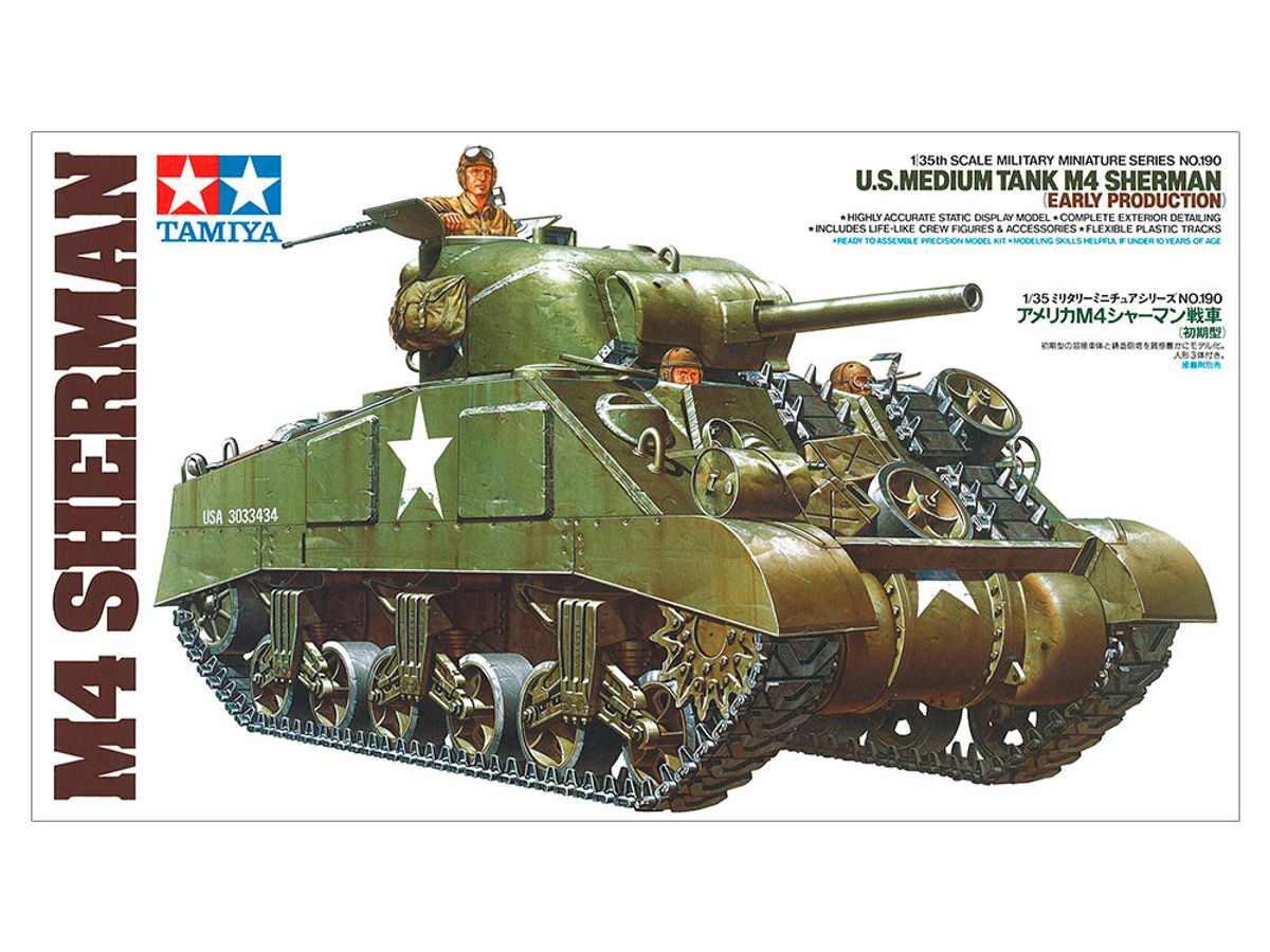 Tamiya - 1/35 US M4 Sherman (Early)