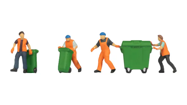 Hovedbilde Noch - Figursett , søppeltømming