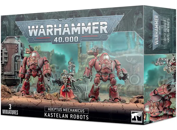 Hovedbilde Warhammer 40K, Adeptus Mechanicus, Kastelan Robots