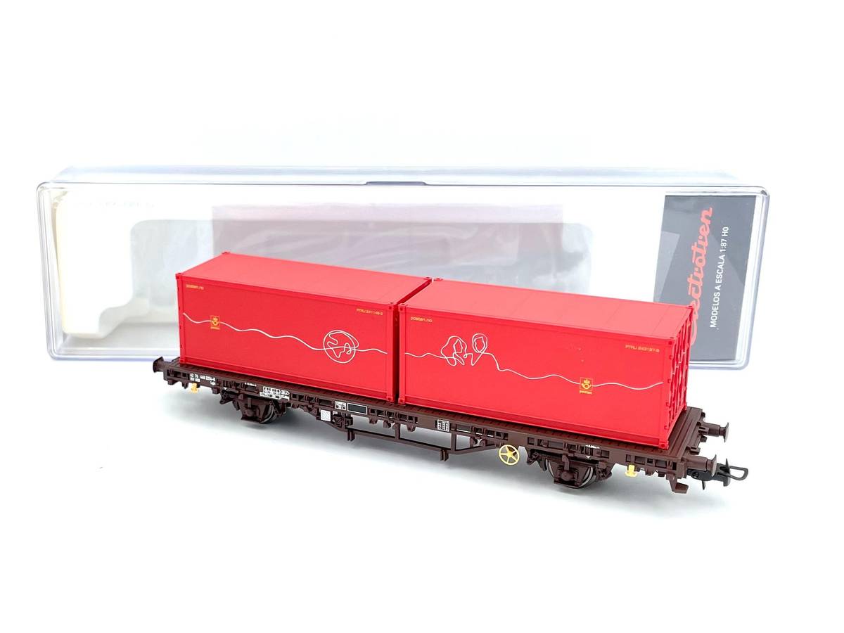 Bruktkroken - Electrotren NSB containervogn 