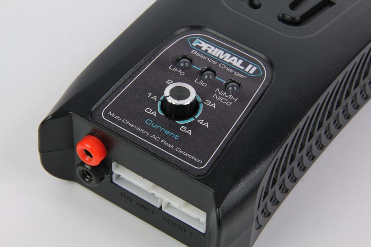 MISTRAL - LED LIPO - NiMH 5A justerbar lader