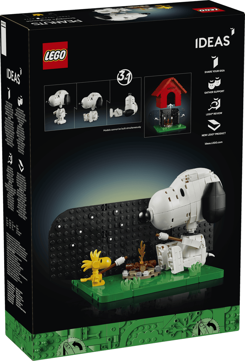 LEGO 21368 - Ideas, Knøttene: Snoopys hundehus