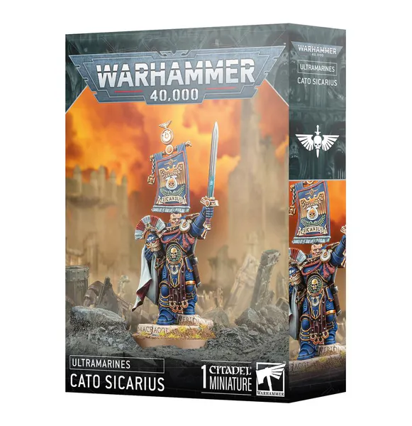 Hovedbilde Warhammer 40K, Ultramarines, Cato Sicarius