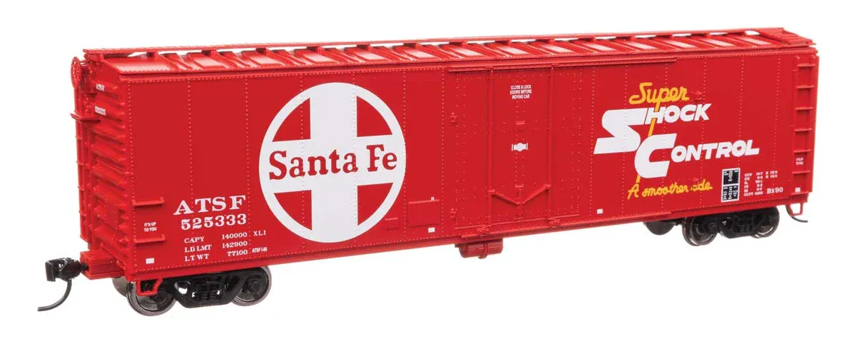 Walthers - 50' PC&F insulated boxcar, Santa Fe #525333