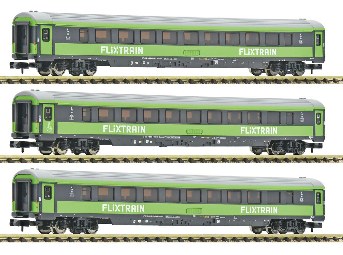 Fleischmann N-skala - Flixtrain personvognsett #2