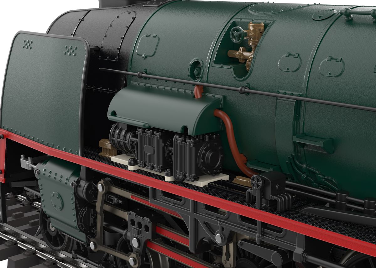 Märklin - SNCB damplok, digitalt med lyd + røyk