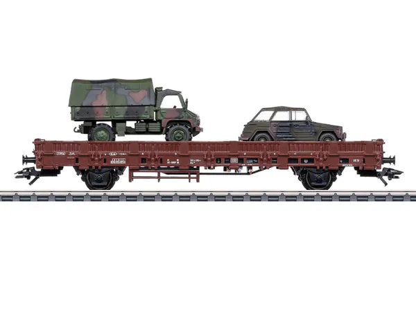 Hovedbilde Märklin - DB type Kbs 443 vogn, militærtransport