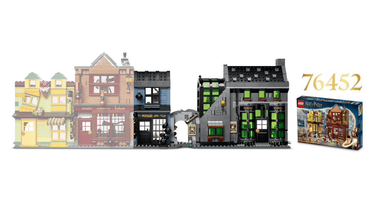 LEGO 76471 - Harry Potter™, Magibutikker Spindelsmuget