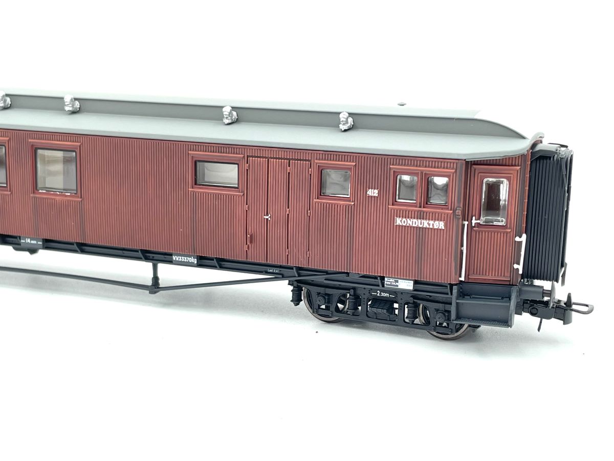 NMJ Topline+ NSB BF32 person-, reisegods, konduktørvogn