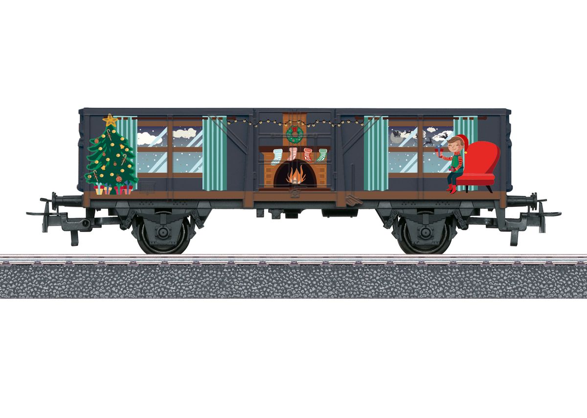 Märklin - Julevogn med lys