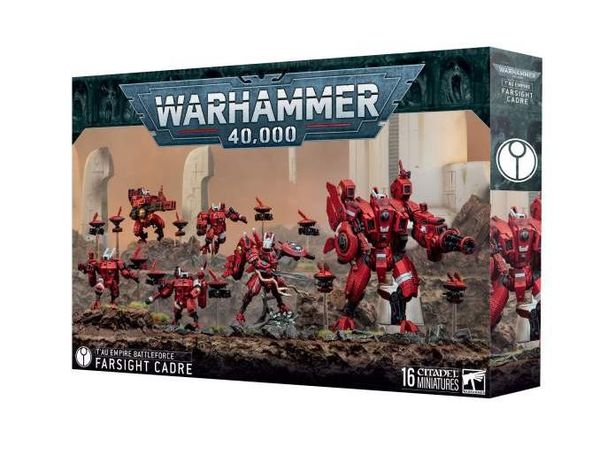 Hovedbilde Warhammer 40K, T'Au Empire Battleforce, Farsight Cadre