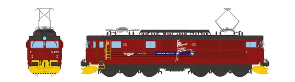Hovedbilde NMJ Topline - NSB El14 2179, OL 1994 Lillehammer