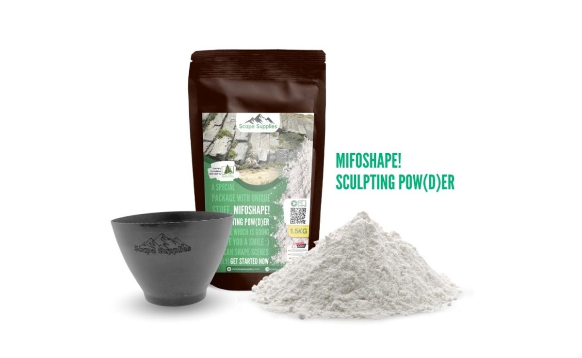 Scape Supplies - Mifoshape landskapsmasse 1,5 kg 