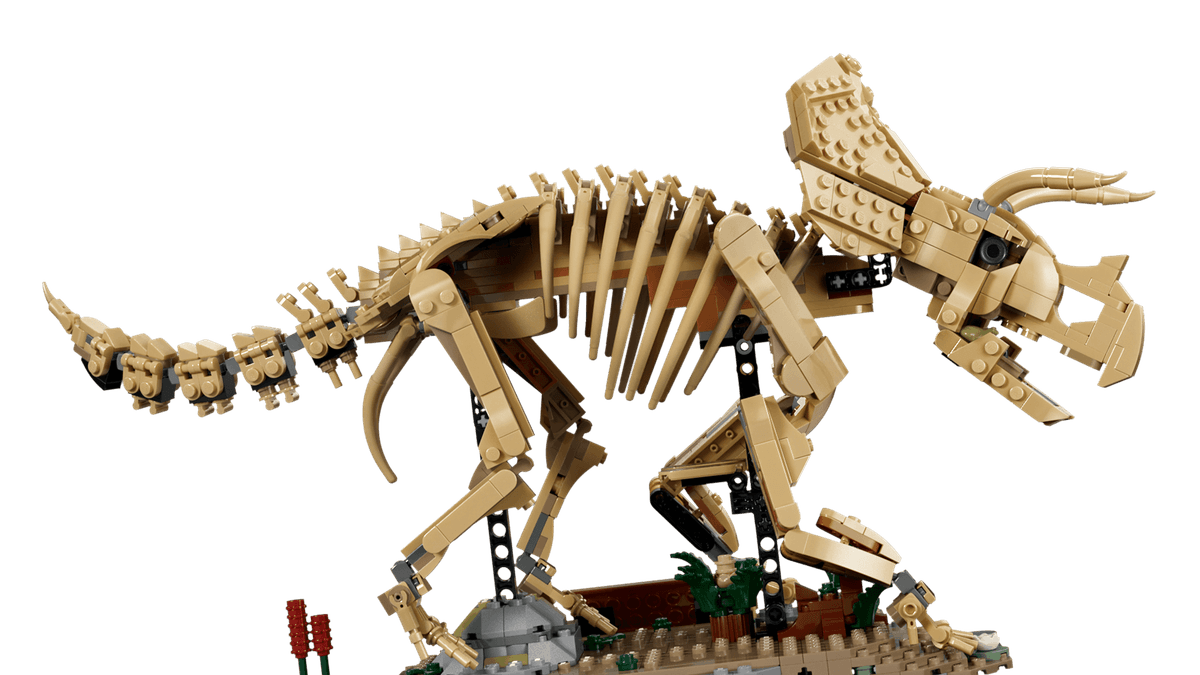LEGO 77985 - Jurassic World™, Dinosaurfossiler: Triceratops
