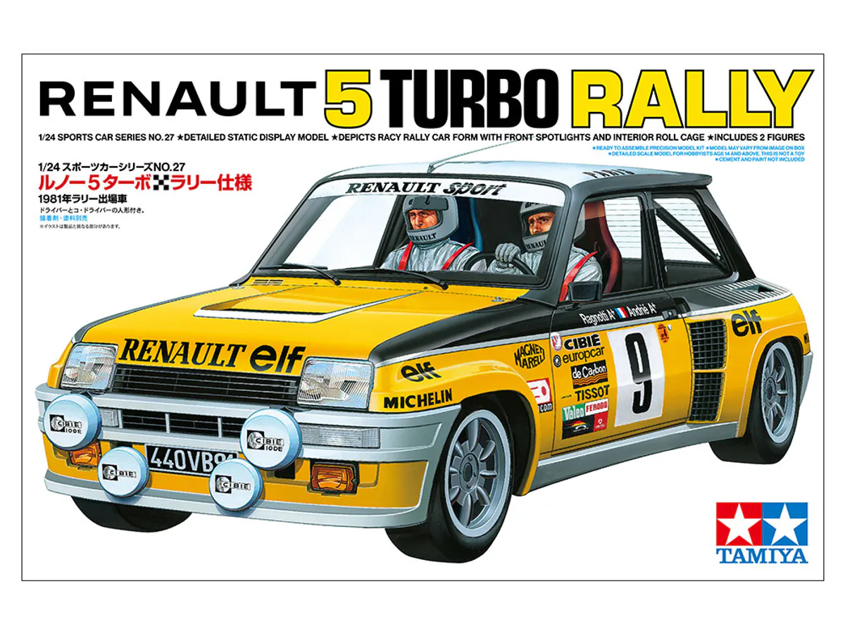 Tamiya - 1/24 Renault 5 Turbo Rally