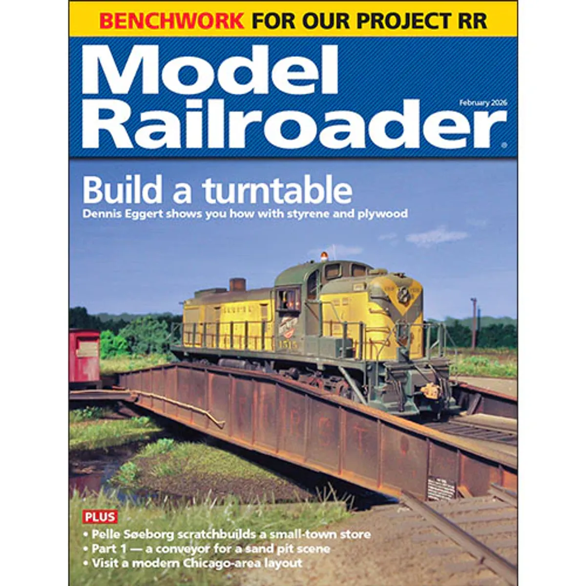 Model Railroader, februar 2026