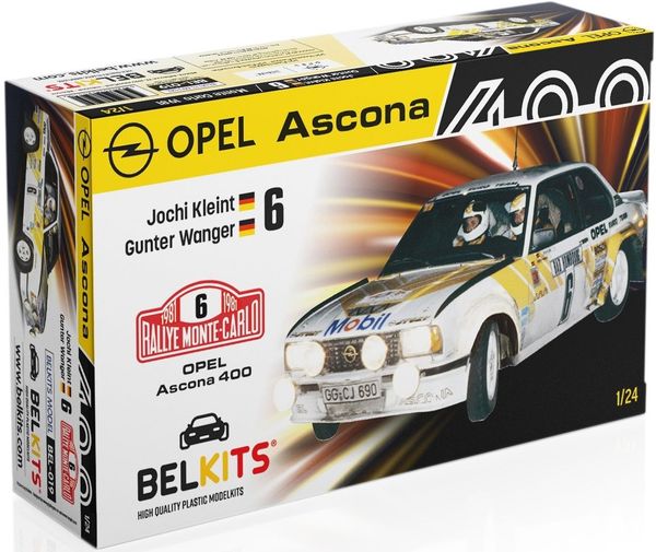 Hovedbilde Belkits - 1/24 Opel Ascona 400, Monte Carlo 1981