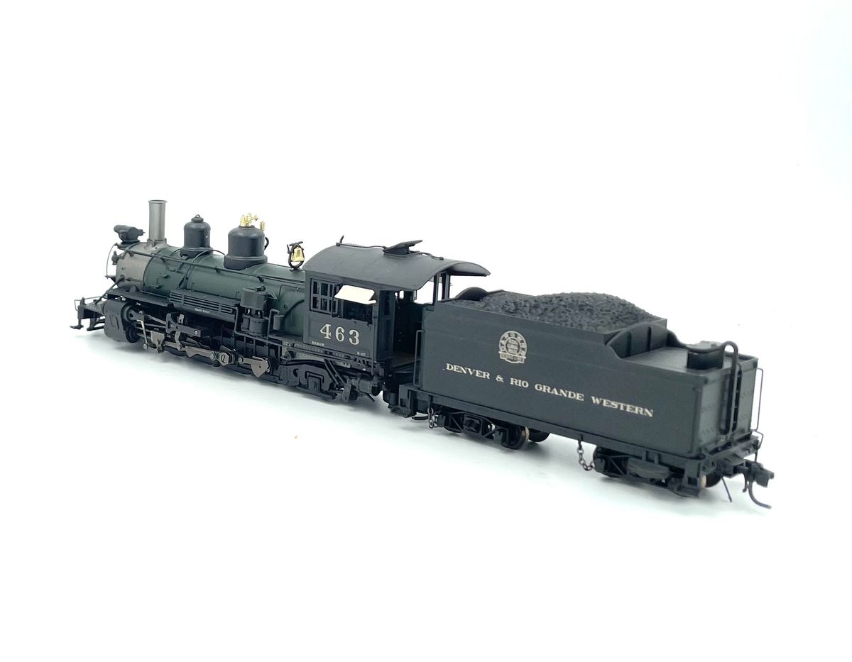 Blackstone Models - HOn3 D&RGW K-27 463, weathered, DCC Sound