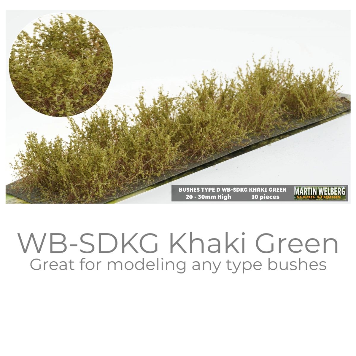 Martin Welberg - Busker type D, Khaki Green