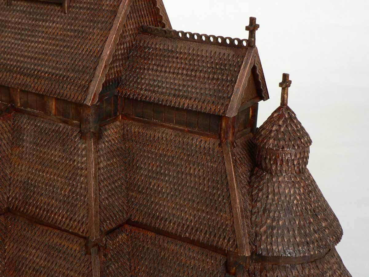 Gol stavkirke, trebyggesett