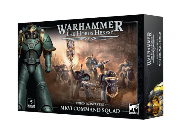Hovedbilde Warhammer The Horus Heresy, Legiones Astartes, MKVI Command Squa